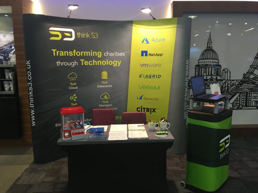 Charity Tech Conference Stand