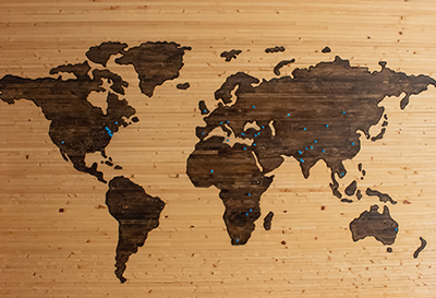 global wooden board