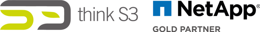 NetApp S3 combined logo